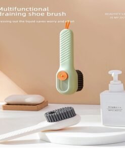 Automatic Liquid Laundry Scrub Brush with Soap Dispenser