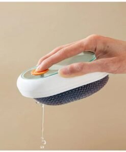 Alternative view of Non Stick Kitchen cleaning  Brush with soap Dispensing