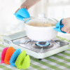 Kitchen Grilling Oven Hand Clip Silicone Oven Mitts