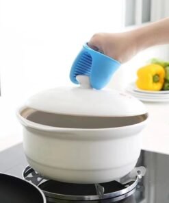Alternative view of Kitchen Grilling Oven Hand Clip Silicone Oven Mitts