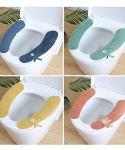 Alternative view of 2Pairs Reusable Toilet Seat Cover