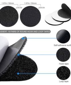Alternative view of 40Pcs Anti-Slip Adhesive Silicone Rubber Pad