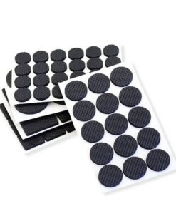 40Pcs Anti-Slip Adhesive Silicone Rubber Pad