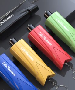 Car Safety Hammer Glass Breaker With Seat Belt Cutter