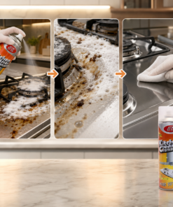 2Pcs Powerful Foaming Kitchen Spray for Cleaning - Image 3