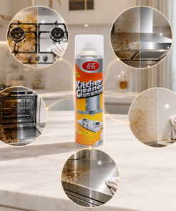 2Pcs Powerful Foaming Kitchen Spray for Cleaning - Image 4