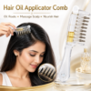 Hair Comb with Oil Applicator