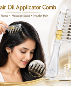 Hair Comb with Oil Applicator